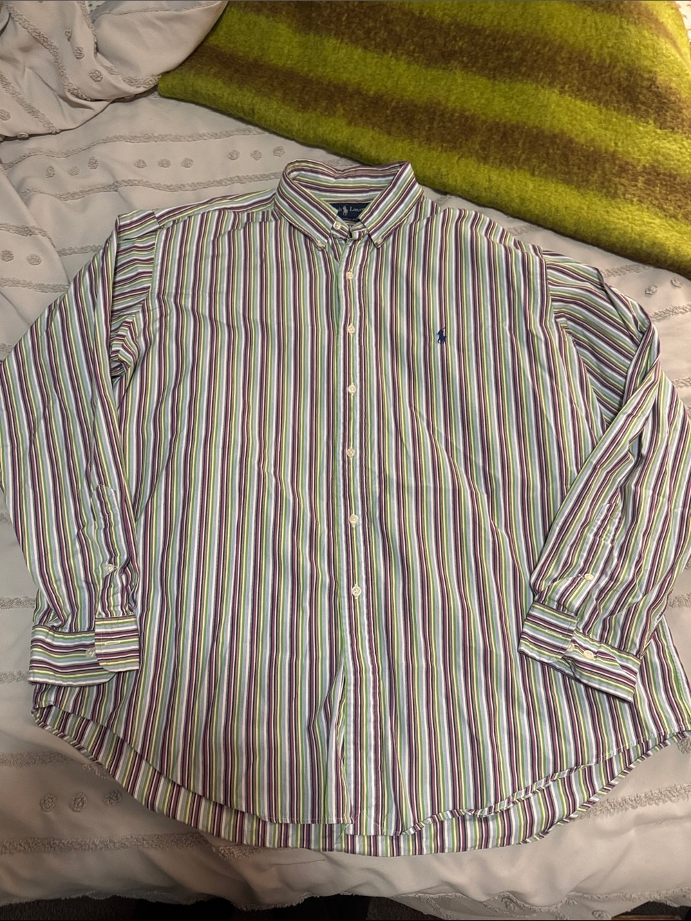 Ralph Lauren Multistripe Button-Down Shirt